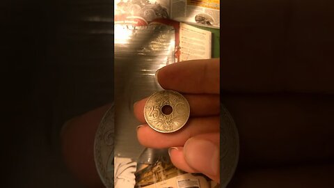 25 centimes - 1927 | coin cleaning