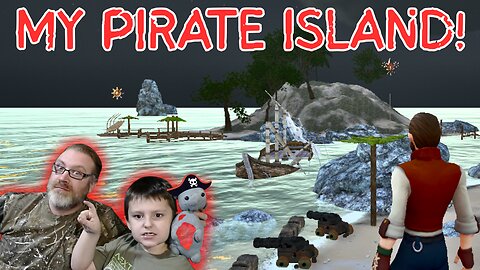Get your own PERSONAL PIRATE ISLAND NOW on STEAM! - Leonardo's Island Origins