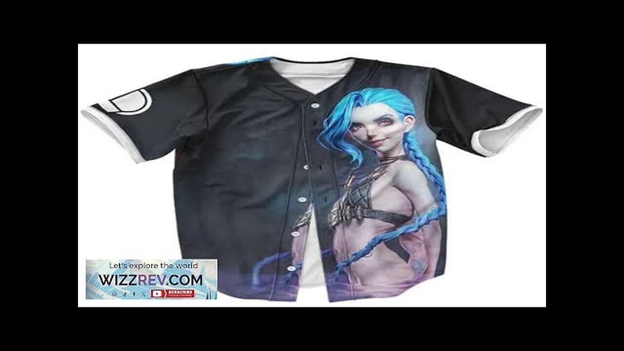 League Of Legends Best Marksman Jinx Dope Baseball Shirt Review