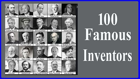 Famous Male Inventors