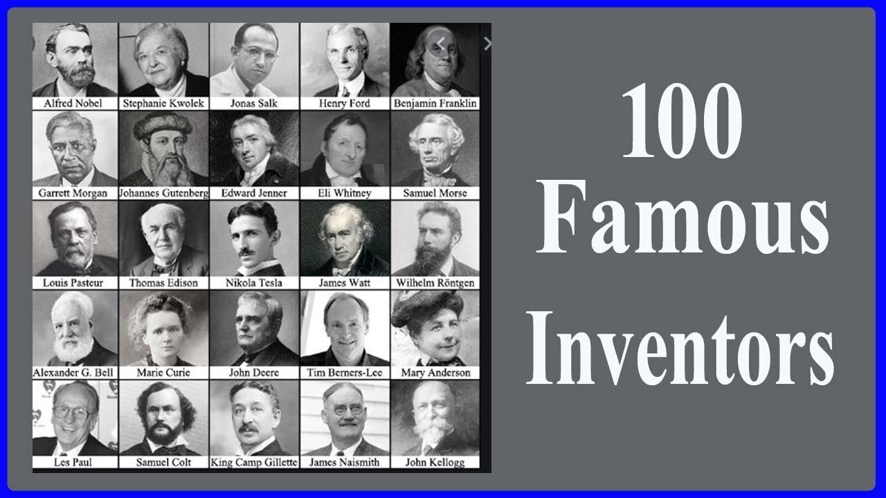 Famous Male Inventors