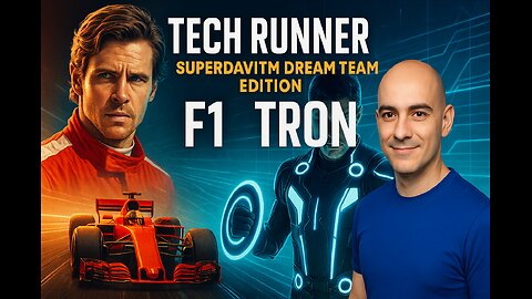 🎙️ Nuevo episodio de Tech Runner: “F1 & Tron” 🏎️💡