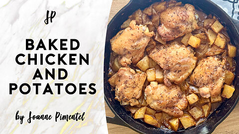 BAKED CHICKEN AND POTATOES