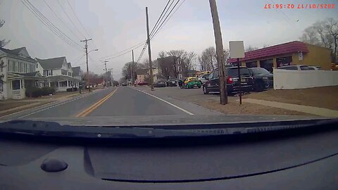 Driving in Barnegat, New Jersey