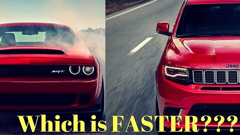 The Jeep Trackhawk is Technically Faster Than a Dodge Demon??? 😂😂😂