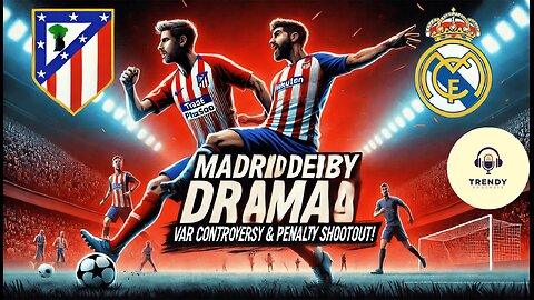 Madrid Derby Showdown: VAR Shock & Epic Penalty Shootout Drama! Podcast