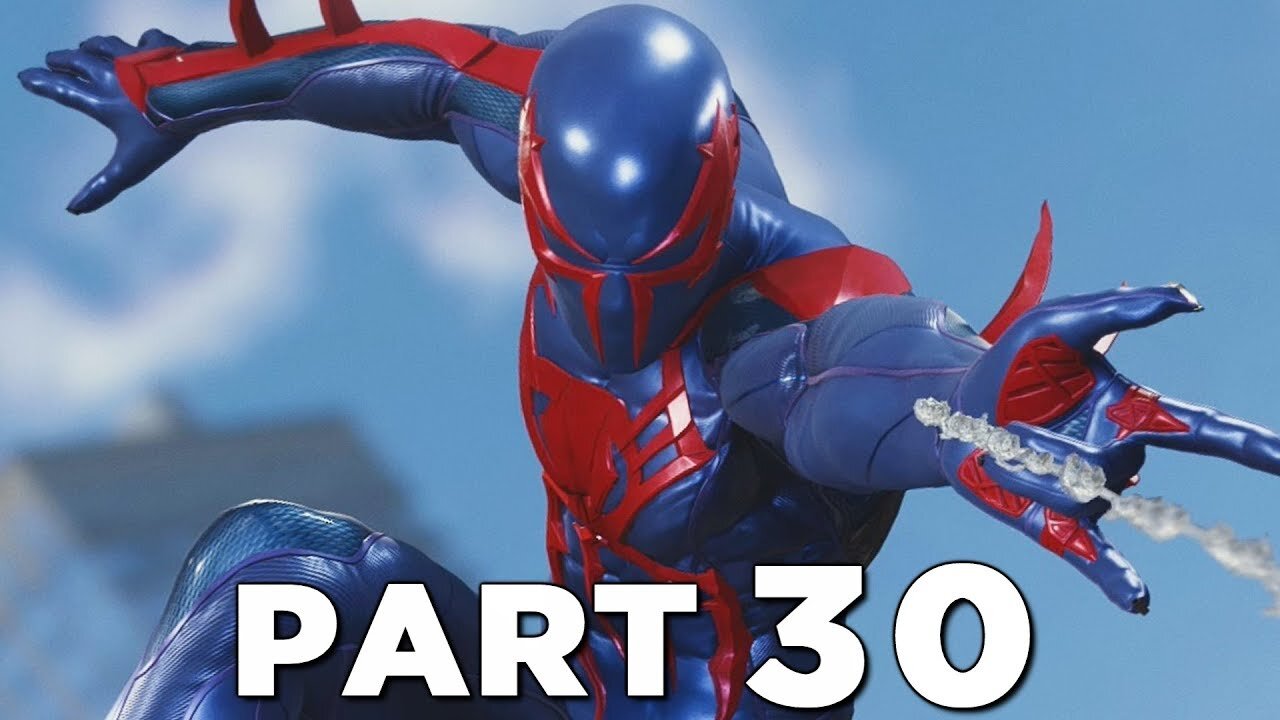 Spider-Man PS4 Part 30: 2099 Black Suit, Collision Course, Snipe Hunt 🕷️🖤
