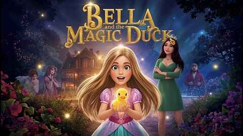 Bella and the magic duck | full short film in Hindi dubbed | new fairytale movie in Hindi
