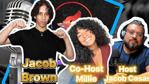 Laugh and chat with fighter Jacob "the Bull" Brown and special guest cohost Millie the comedian