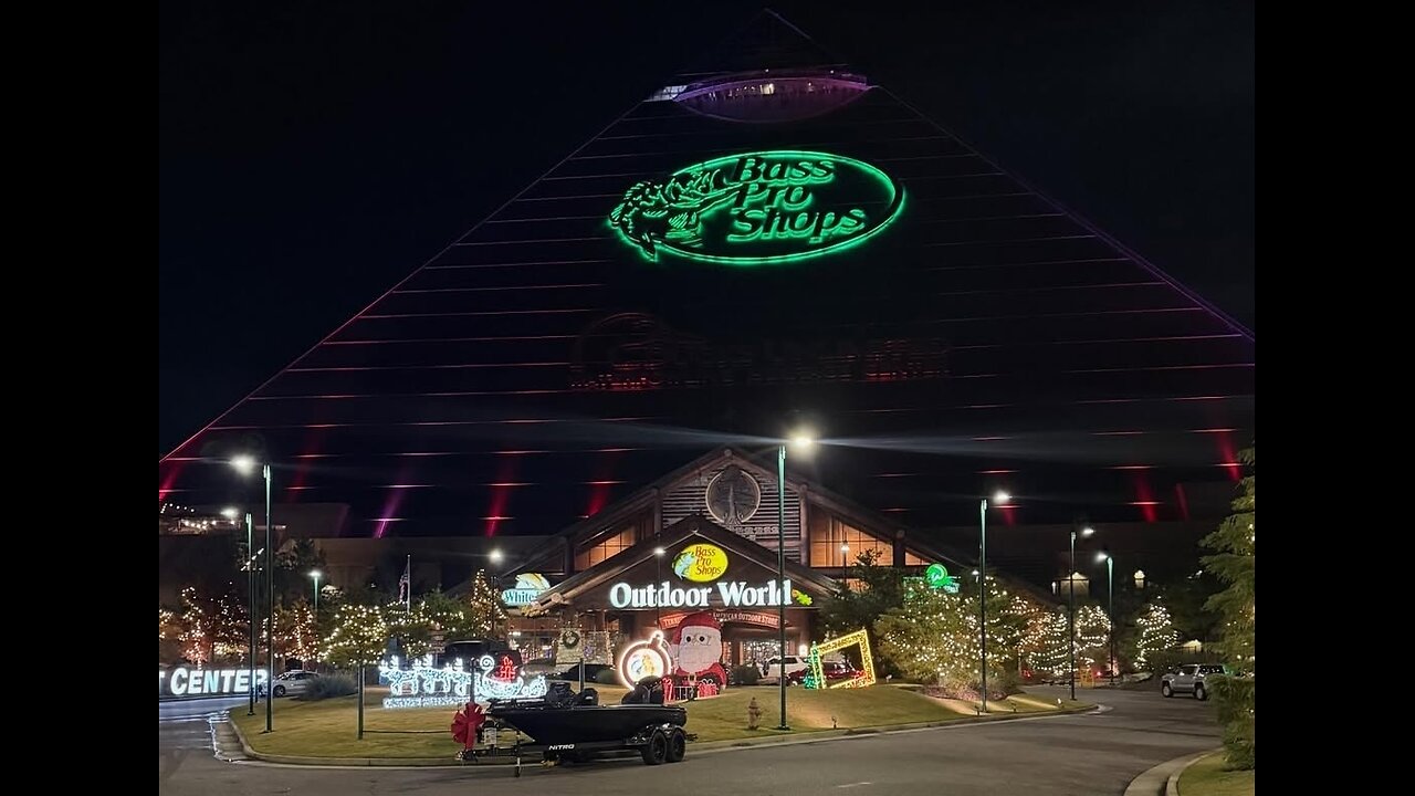 🛑 JOSH BLOCK WORLDOFTSHIRTS & TONY BAME EXPLORE BASS PRO SHOP @ THE PYRAMID, MEMPHIS, TN 11- 21-25