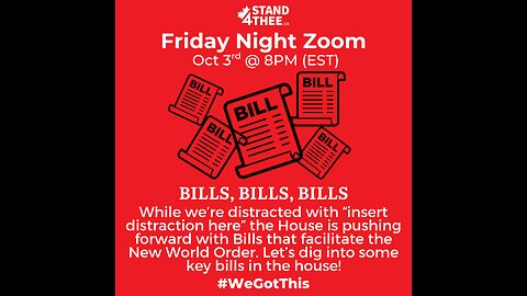 S4T Friday Zoom Oct 3rd - While You're Distracted