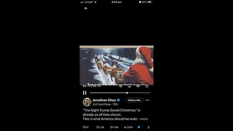 Trump saved Christmas