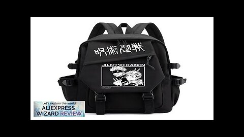 Jujutsu Kaisen anime print girls backpack elementary and middle school students leisure Review