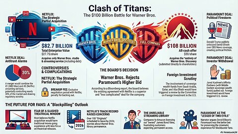 Warner Bros Rejects Paramount's Hostile Bid