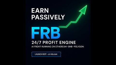 FRB Bot: Multi-Chain AI Trading Bot for MEV & Front-Running on Ethereum, BNB & Polygon
