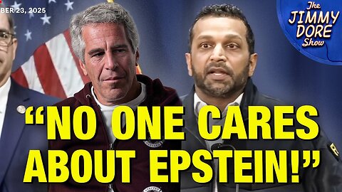 A "Victimless Crime" - Kash Patel Calls Epstein Case (Comedy)