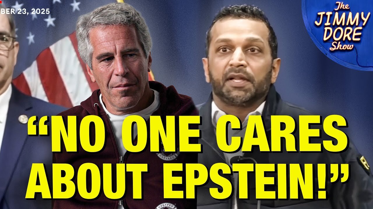 A "Victimless Crime" - Kash Patel Calls Epstein Case (Comedy)