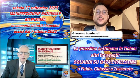 Manifestazione silenziosa in memoria dei bambini uccisi dal 7 ottobre 2023