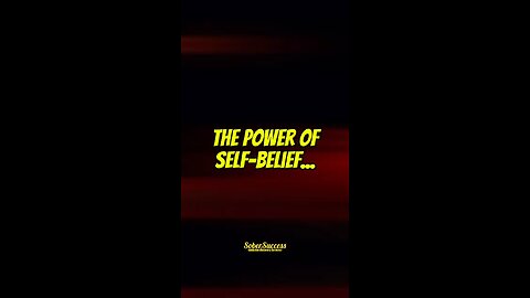 If We Believe It, It's True. Self-Belief Is Powerful‼️💪 #SoberCoach #Motivational #SelfBelief
