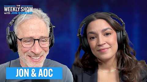 Jon Stewart & AOC Take On Trump’s Comeback and Rebuilding the Democratic Party | The Weekly Show