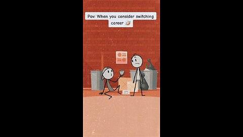 When you consider switching career🤣 #fyp #cartoon #explorepage✨ #vide #viral #foryou #relatable