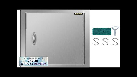 VEVOR BBQ Access Door 17W x 24H Inch Vertical Single BBQ Door Review