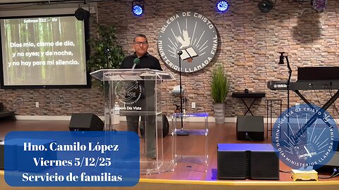 «🍁 Servicio de Familias 🍁» ｜ Viernes 5-12-25 ｜ 🍁 Hno. Camilo López