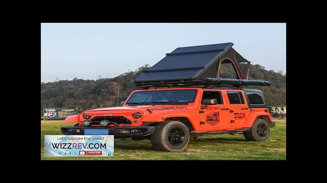 Triangle Clamshell SUV Roof Rack Car Rooftop Tent Travel Camping Rack SUV Review