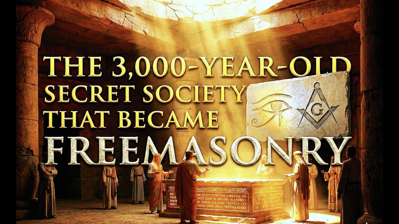 Buried ALIVE: The DARK Ancient Ritual That "Invented" FREEMASONS