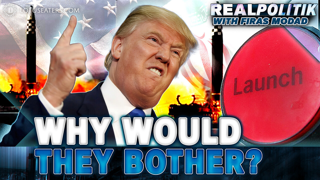 Why Would America Want to Bomb Iran?