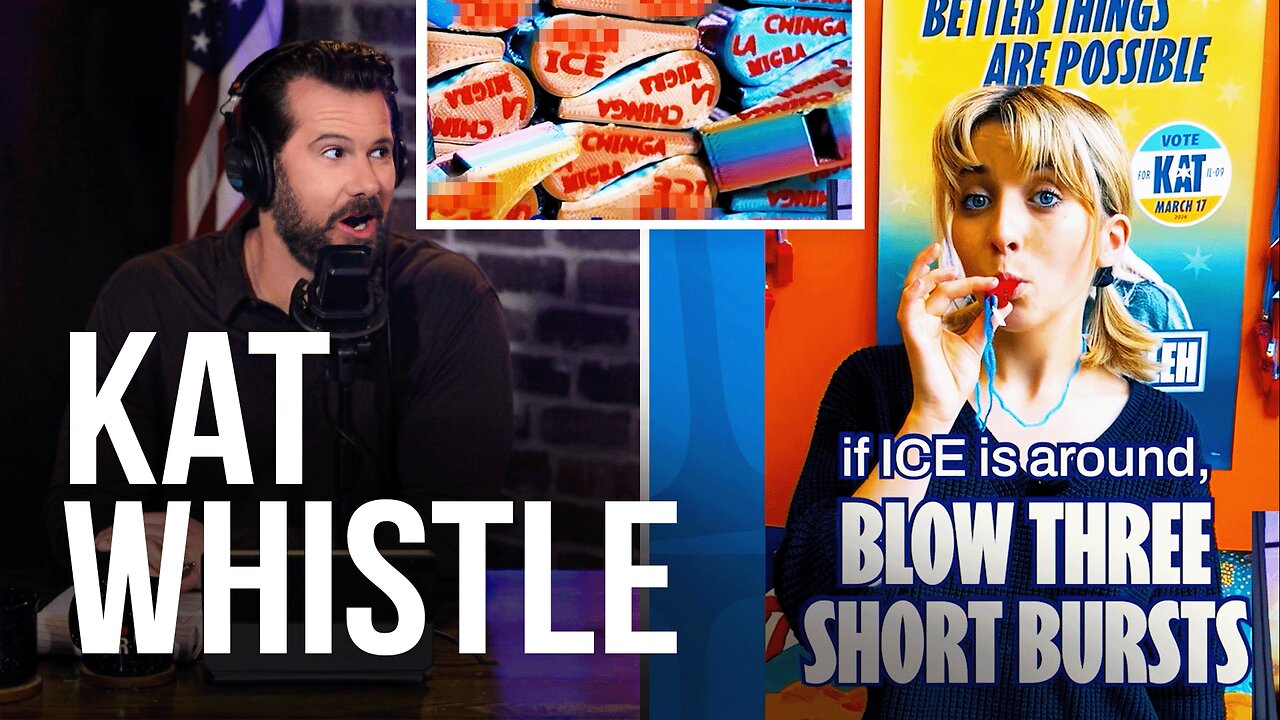 Unemployed Lunatic Leftist Thinks a Whistle Will Stop ICE