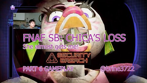 FNAF Security Breach Gameplay 6: Chica wants pizza and attacks me😡