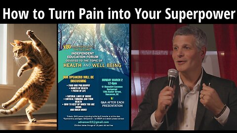 How to Turn Pain Into Your Superpower - Erez Avramov