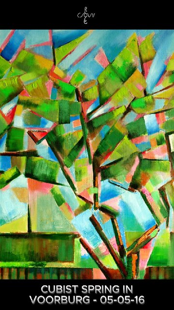 Cubist Spring in Voorburg - 05-05-16