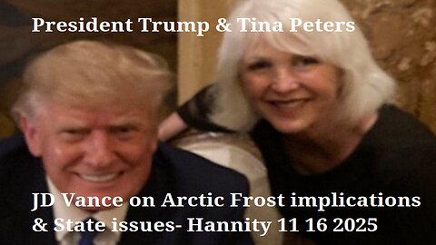 JD Vance on Arctic Frost implications & State issues- Hannity 11 16 2025