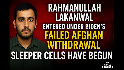 DC SHOOTING: Rahmanullah Lakanwal — Product of Biden’s Failed Afghan Withdrawal… First Sleeper Cell?