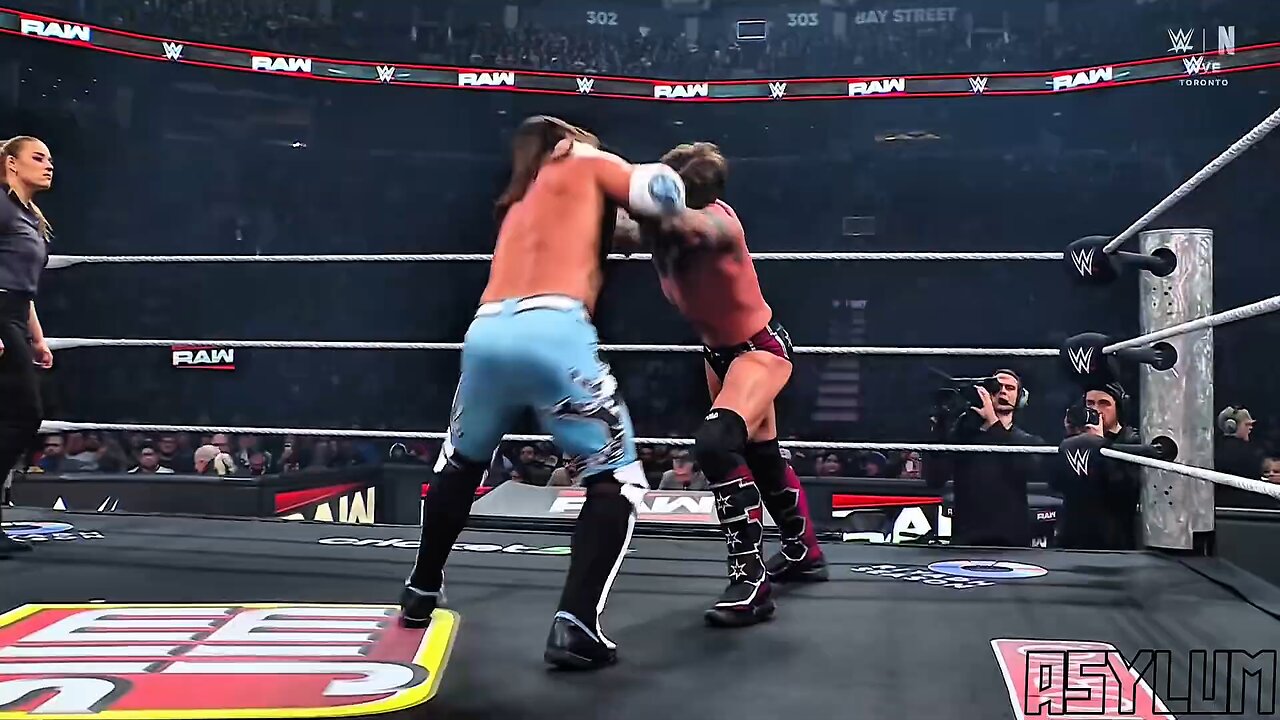 CM Punk vs AJ Styles RAW Highlights
