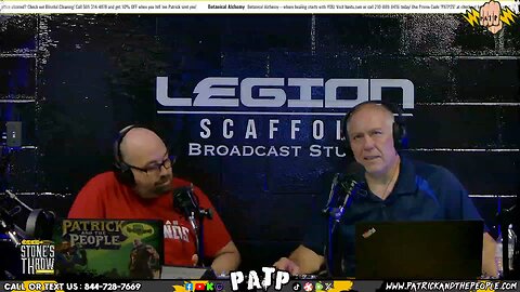 Patrick and the People - Live! - Ep.226 w/ Rich "One Fall" Rockwell