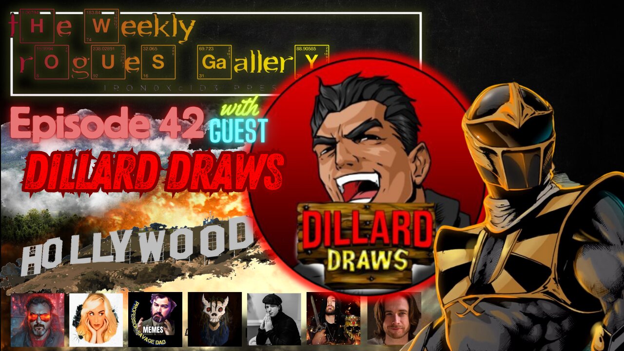 The Weekly Rogues' Gallery Episode: 42 With Guest DILLARD DRAWS