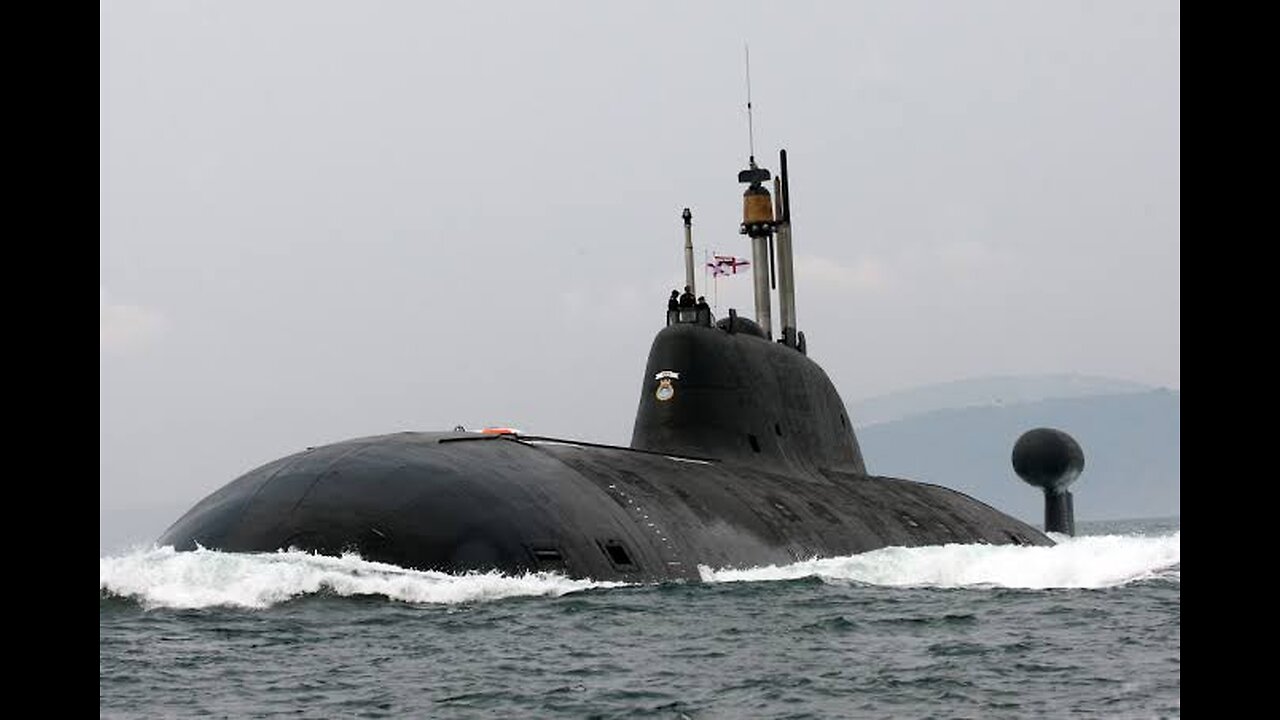 Rare video showing the smooth and stylish way to board a submarine.