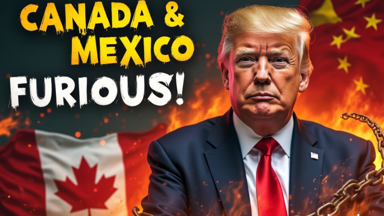 China, Canada and Mexico get slapped by Trump Tariffs creating Trade War