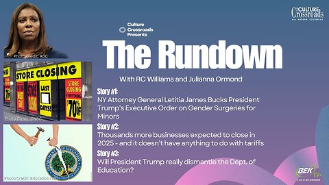 The Rundown: NY AG Letitia James Ignores President Trump on Gender Surgeries for Minors and More