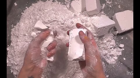 white⚪ chalk asmr