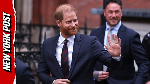 Prince Harry leaves High Court after giving evidence in privacy lawsuit against Daily Mail