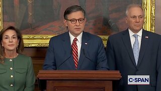 Mike Johnson Puts On A Clinic In Shredding Chuck Schumer As Schumer Shutdown Enters Second Week
