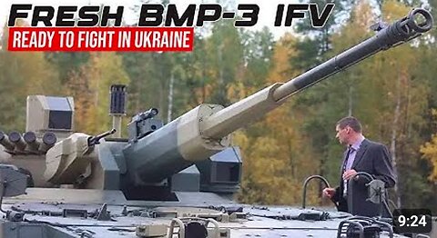 Ready to fight in Ukraine! Fresh BMP-3 IFV roll off the line and reach Russian troops