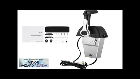 VEVOR Binnacle Remote Control Box Boat Throttle Control 704-48205-P1-00 Outboard Remote Review