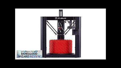 EU/US DIRECT FLSUN® Super Racer(SR) 3D Printer 260mmX330mm Print Size Fast Review