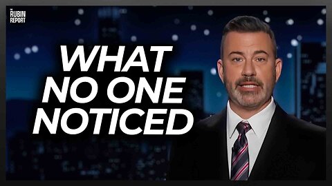 Dave Rubin Notices Something About Jimmy Kimmel’s ‘Apology’ That No One Else Noticed 