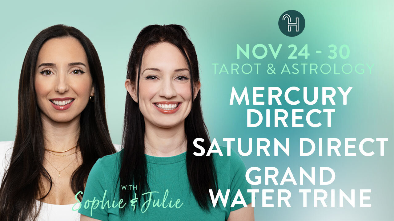 🌤️ Nov 24-30 Weekly Energy Forecast with Sophie & Julie